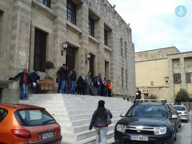 Εργαζόμενοι ΔΕΥΑΡ Δημαρχείο