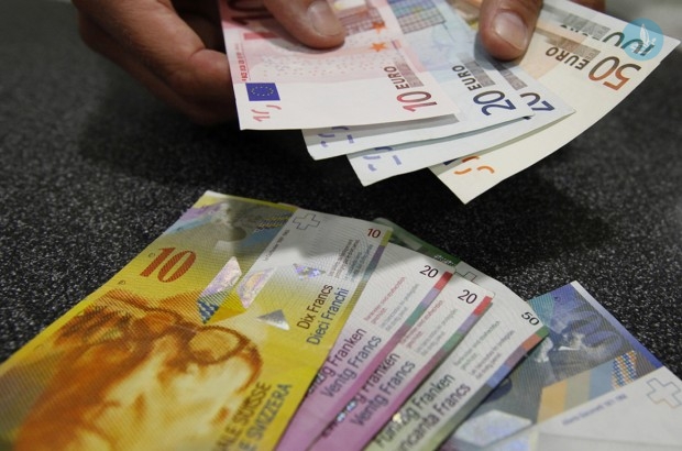 Ελβετικά φράγκα ευρώ