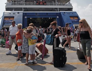 τουρίστες
