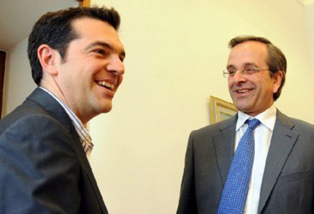 Σαμαράς Τσίπρας