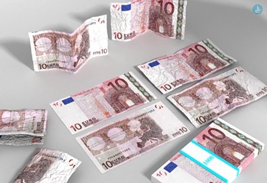 Деньги 3д модель. 3d модель евро. 3д модели валют. 3d макет евро.