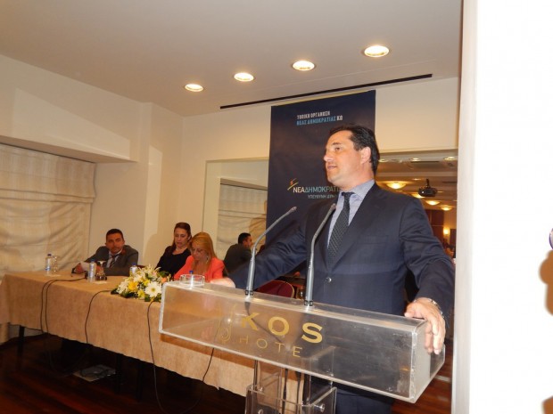 Ομιλία του Α. Γεωργιάδη στην Κω, με παρ’ολίγον επεισόδιο