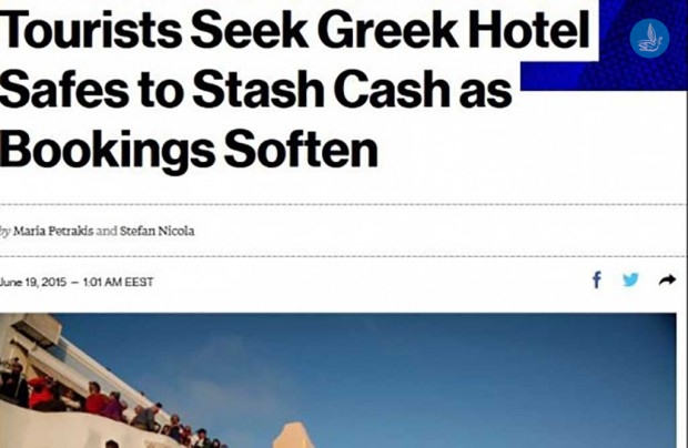 Bloomberg: Οι τουρίστες στην Ελλάδα ζητούν… χρηματοκιβώτια