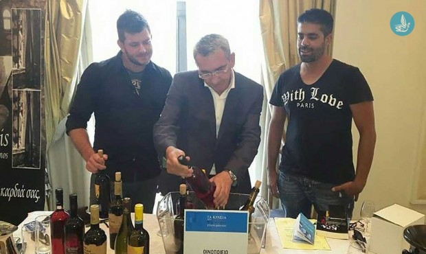 Ο Περιφερειάρχης στην εκδήλωση «Τα κρασιά του Αιγαίου στην Αθήνα»