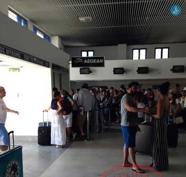 ΝΔ: To περιστατικό στο αεροδρόμιο της Μυκόνου, απόδειξη της άβουλης πολιτικής του Μεταφορών