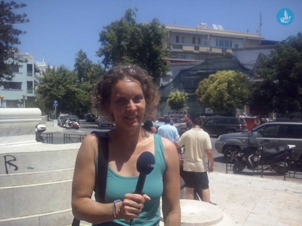 Γερμανίδα δημοσιογράφος