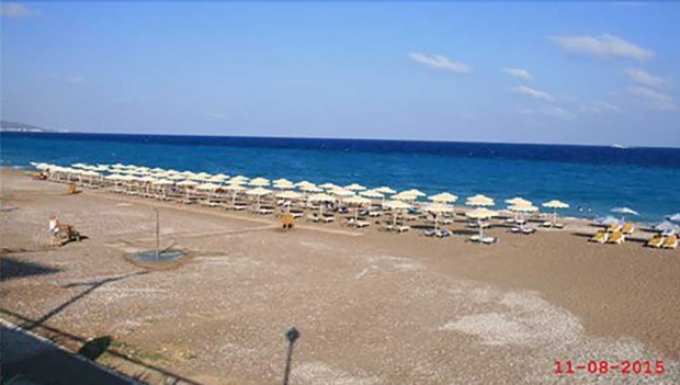 περίφραξη παραλία