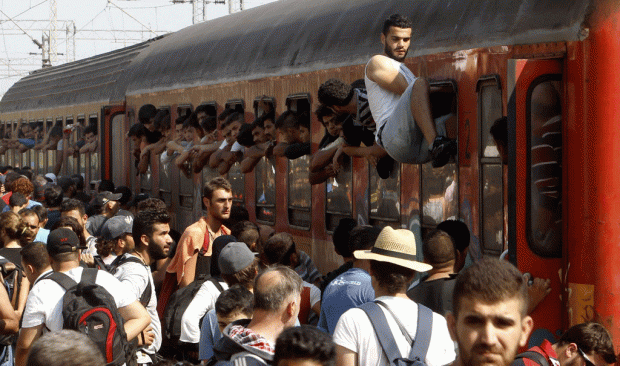 μετανάστες Σκόπια