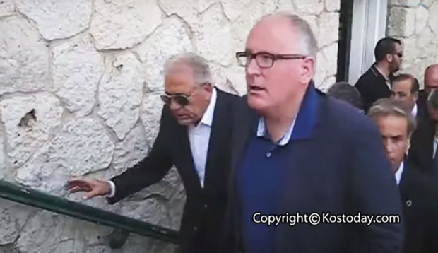 Στο Δημαρχείο της Κω ο Δ. Αβραμόπουλος και ο Αντιπρόεδρος της ΕΕ κ. FransTimmermans