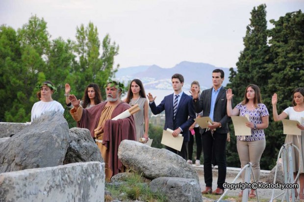 Τελετή Απαγγελίας του Όρκου του Ιπποκράτη στην Κω για αποφοίτους 7 ιατρικών σχολών