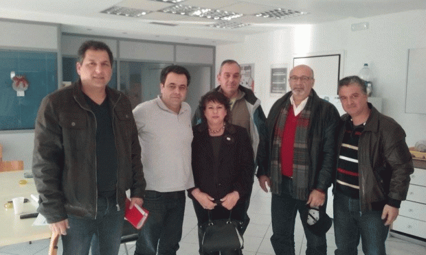 Συνάντηση του ΔΣ του ΟΕΒΕΔΔ με τον βουλευτή του ΣΥΡΙΖΑ Νεκτάριο Σαντορινιό