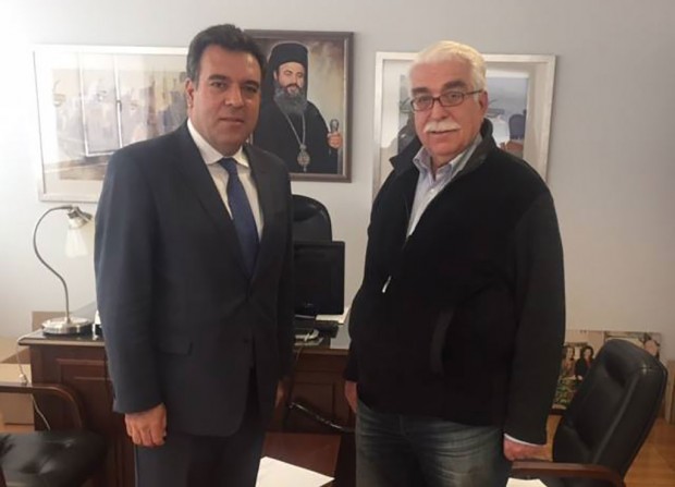 Συνάντηση του Μ. Κόνσολα με τον Πρόεδρο του ΚΕΕΛΠΝΟ, κ. Γιαννόπουλο