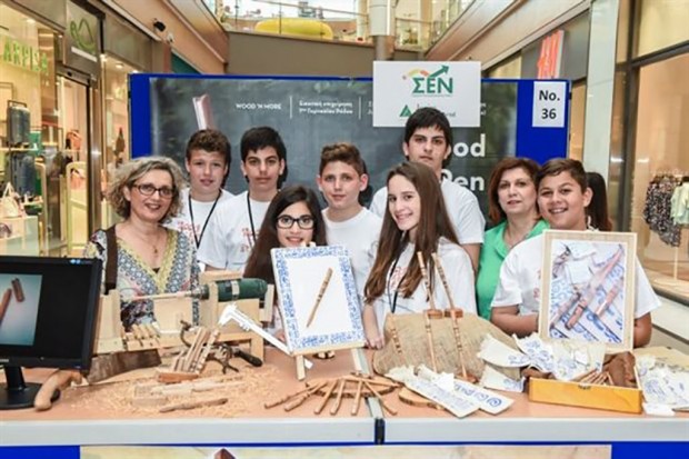 Επιχειρηματίες ετών 13 επέδειξαν τις δημιουργίες τους-Οι μαθητές του 1ου Γυμνασίου Ρόδου