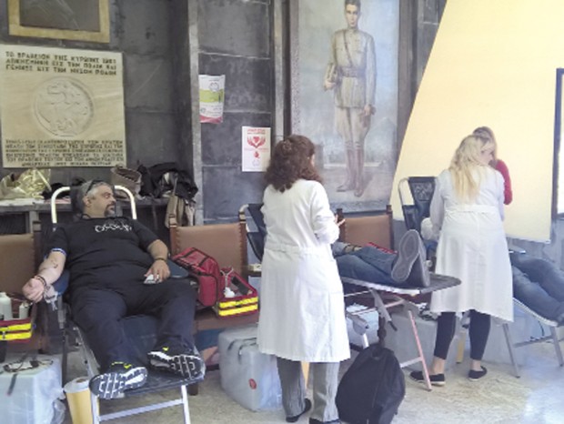 Αιμοδοσία στο Δημαρχείο