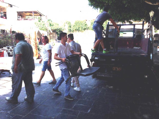Επιχείρηση «σκούπα» στη Μεσαιωνική Πόλη!