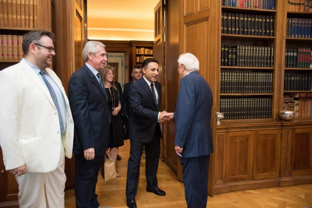 Στον Πρόεδρο της Δημοκρατίας ο Περιφερειακός Συμπαραστάτης κ. Φίλιππος Τριομμάτης