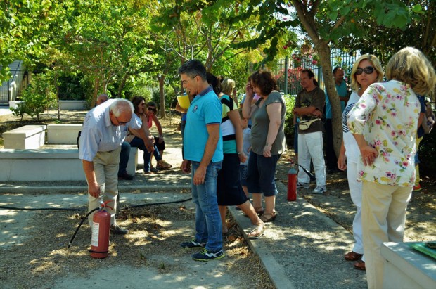 4ο Γυμνάσιο: Σεμινάριο πυροπροστασίας