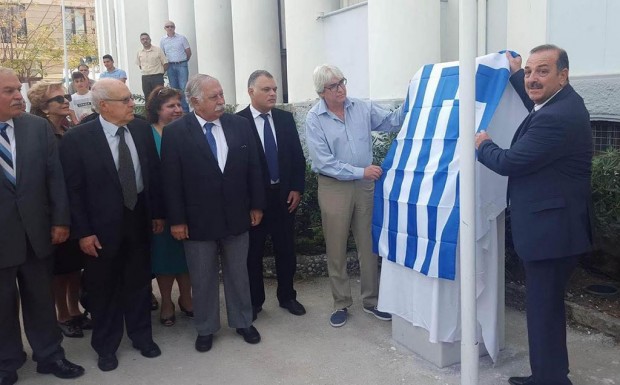 Αποκαλυπτήρια Μνημείου για τους τρεις πατριώτες μαθητές του Βενετοκλείου Γυμνασίου – Ομιλία του δημάρχου