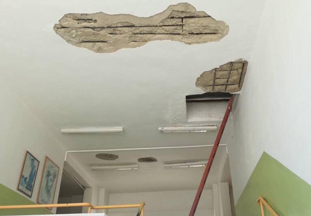 Σε άθλια κατάσταση το κτήριο που στεγάζει το Γυμνάσιο και το ΕΠΑΛ Καρπάθου