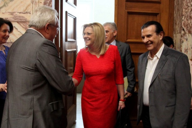 Ομιλία Δ. Γάκη στη συνεδρίαση με την επίτροπο κα Κορίνα Κρέτσου
