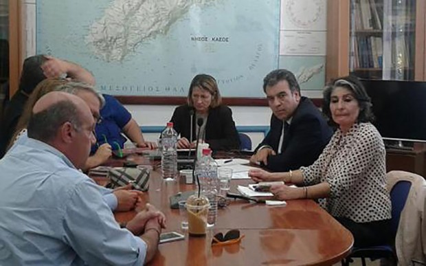 Στην Κάσο ο Μάνος Κόνσολας – Άμεση ανάγκη εκπόνησης μελετών για την αντιπλημμυρική θωράκιση του νησιού