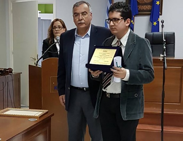 Τίμησε ο Δήμος Καρπάθου τον Παναγιώτη Μ. Αλεξιάδη