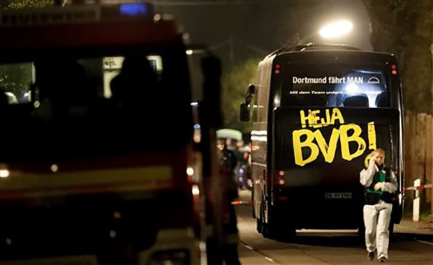 Στόχος επίθεσης με «ισχυρά εκρηκτικά» το πούλμαν της Ντόρτμουντ
