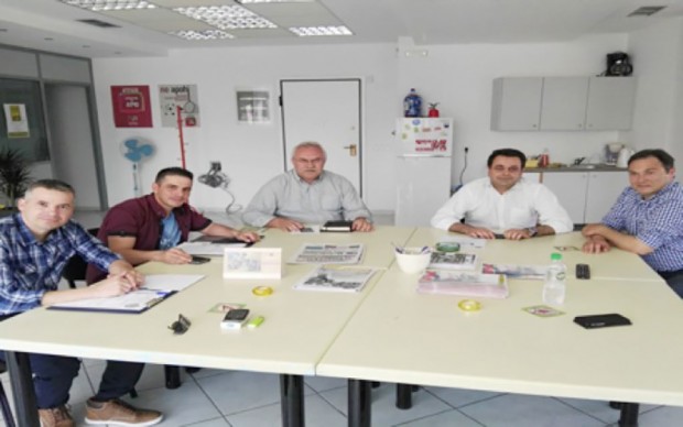 Συνάντηση της Ένωσης Στρατιωτικών Ρόδου με τους Ν. Σαντορινιό και Δ. Γάκη