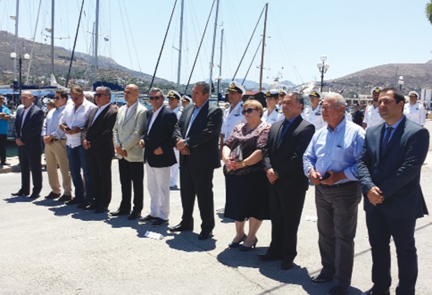 Εγκαινιάστηκαν χθες στη Λέρο από τον Π. Καμμένο 12 κατοικίες για το Πολεμικό Ναυτικό