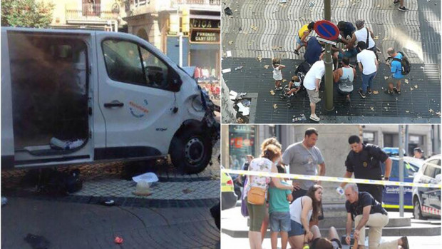 Φονική τρομοκρατική επίθεση στη Βαρκελώνη-13 νεκροί, 25 τραυματίες- Σε εξέλιξη κατάσταση ομηρίας