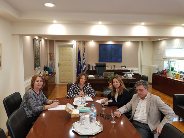 Κατάθεση αιτημάτων της Ενωσης Ξενοδόχων Κω στην Υφυπουργό Οικονομικών