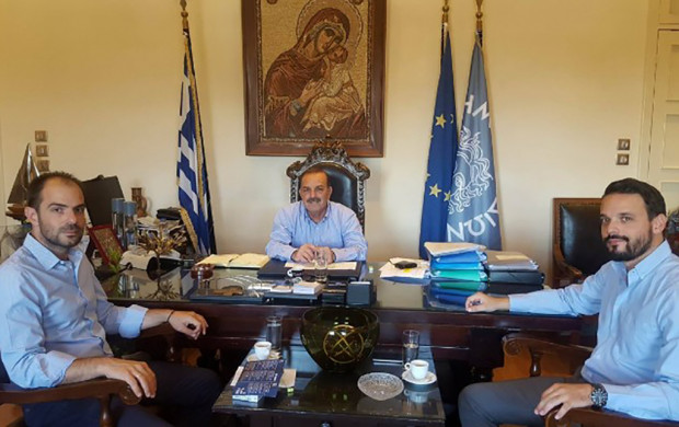 Συνάντηση του Δημάρχου Ρόδου με εκπροσώπους του ΤΕΕ