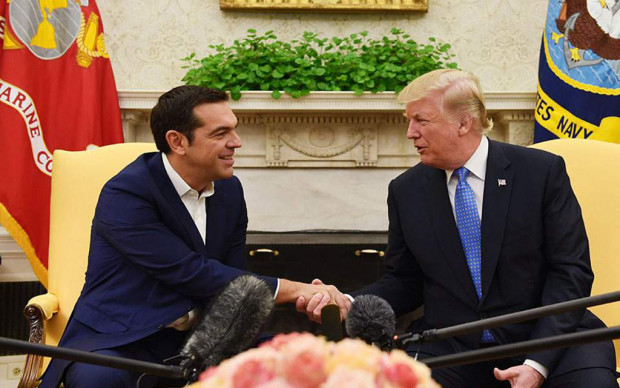 Τσίπρας Τραμπ