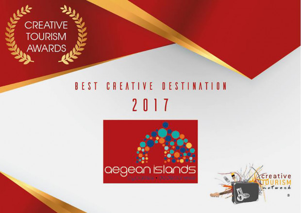 Το διεθνές βραβείο “Best Creative Destination 2017″ κέρδισε η Περιφέρεια για την καμπάνια “Aegean Islands-Like No Other”