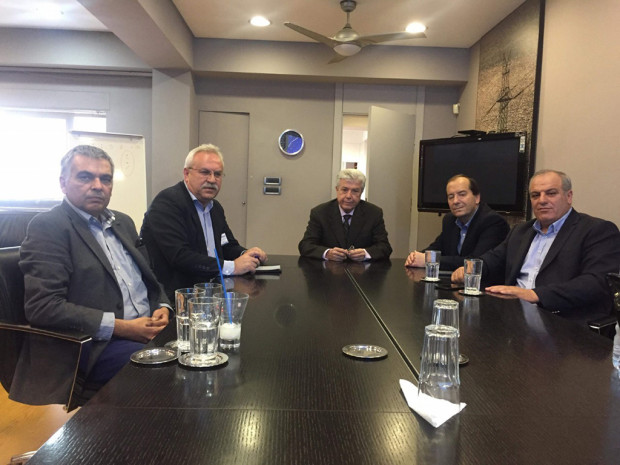 Συνάντηση του Ε.Κ. Ρόδου και του Σωματείου της ΔΕΗ Α.Ε «ΖΕΥΣ» με τον Πρόεδρο και Διευθύνοντα Σύμβουλο της ΔΕΗ, Μ. Παναγιωτάκη.