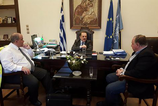 Συνεργασία με τον εκπρόσωπο της Fraport είχε ο Δήμαρχος