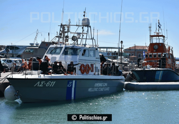 Σκάφος της Τουρκικής Ακτοφυλακής προσπάθησε να εμβολίσει πλωτό του Λιμεναρχείου της Χίου