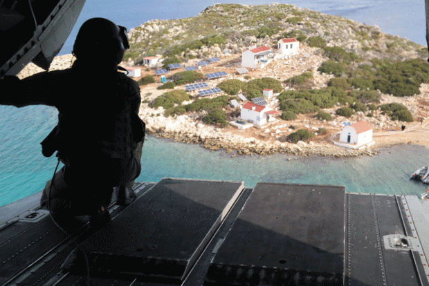 Ανταπόκριση της «NY Times» από το Καστελλόριζο για την ένταση στα Ελληνοτουρκικά