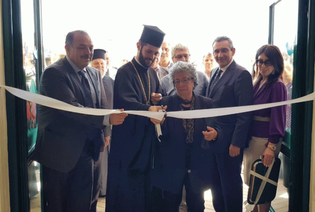 Τον Δημοτικό Βρεφονηπιακό Σταθμό Αφάντου, που κατασκευάστηκε σε γη που δώρισε η οικογένεια Τριανταφύλλα, εγκαινίασε σήμερα ο Περιφερειάρχης