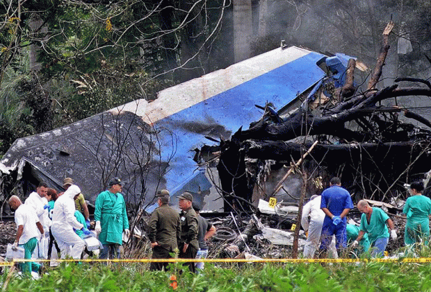 Αεροπορική τραγωδία με 108 νεκρούς στην Κούβα (φωτογραφίες)