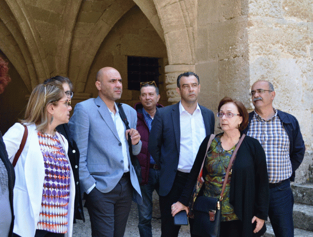 Συνεργασία του Δήμου Ρόδου με το Υπ. Πολιτισμού-Επίσκεψη του Υφυπουργού στην Μεσαιωνική Πόλη