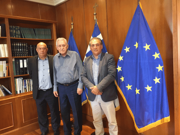 Συνάνάντηση του Δημάρχου Καλύμνου με τον κ. Φώτη Κουβέλη