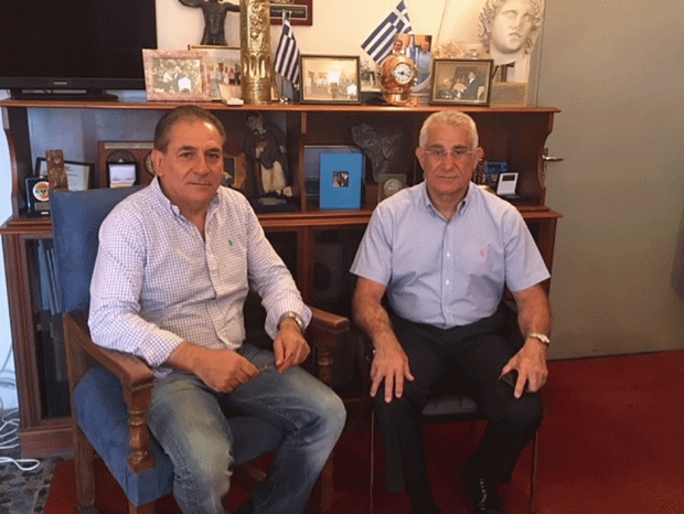 Στην Κάλυμνο βρίσκεται ο Δήμαρχος του Τάρπον Σπριγκς