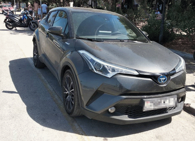 κλεμένο όχημα