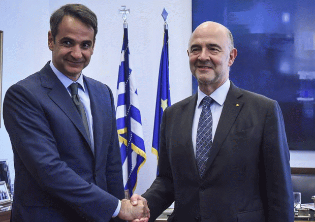 Μητσοτάκης σε Μοσκοβισί: Να είστε πιο προσεκτικός στις τοποθετήσεις σας