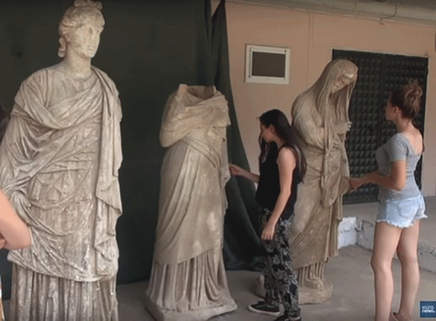 Βρέθηκαν αρχαιοελληνικά αγάλματα 2.000 ετών στην Τουρκία