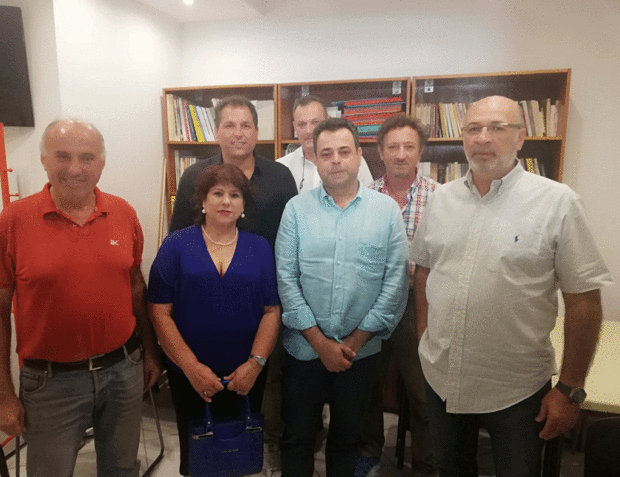 Συνάντηση ΟΕΒΕΔ με το Νεκτάριο Σαντορινιό