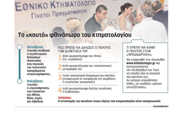 Από Ρόδο, Κω, Κάρπαθο και Κάλυμνο ξεκινάει η κτηματογράφηση σε 49 περιοχές της χώρας