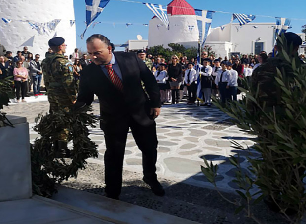 Γ. Παππάς στην Αστυπάλαια
