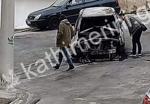 Βρέθηκε καμένο ύποπτο όχημα που μπορεί να συνδέεται με την βόμβα στον ΣΚΑΪ